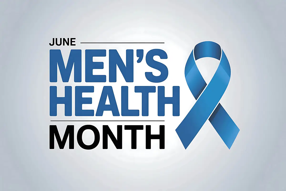 June Men's Health Month Banner Graphic